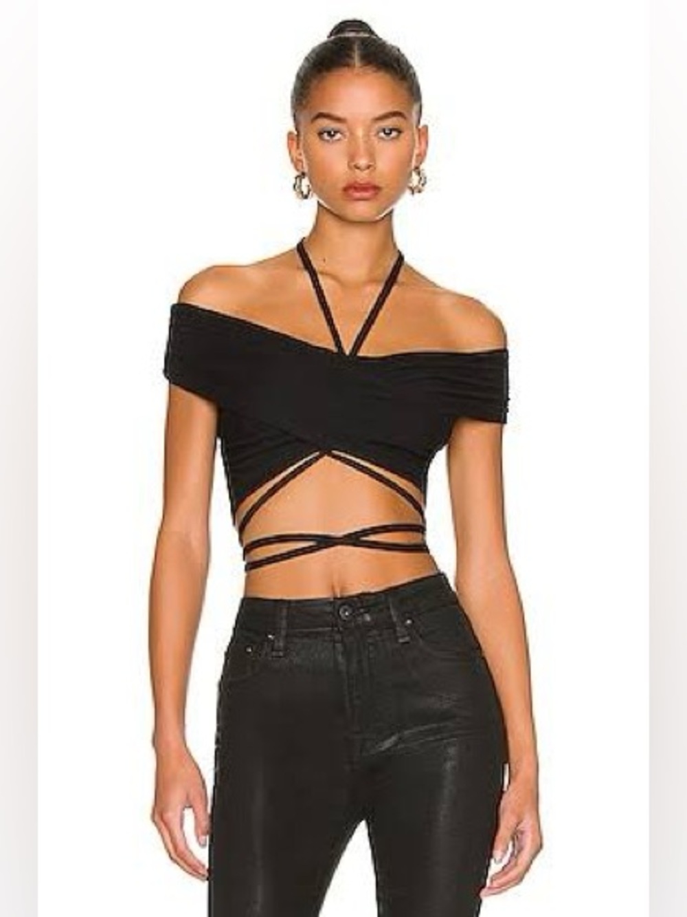 NWT Jonathan Simkhai Standard “Caity Crop Top”